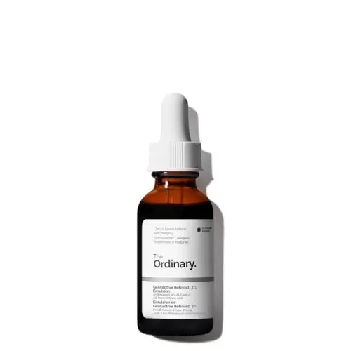 The Ordinary Émulsion de Granactive Retinoid 2%, substitut avancé aux rétinoïdes qui aide à traiter les signes de l’âge et améliorer la texture de la peau, 30 ml