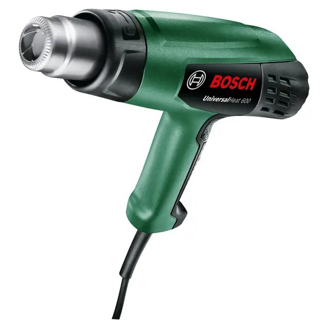 Bosch Home and Garden Décapeur thermique - UniversalHeat 600 (1800W, débit d'air : 200/350/500l/min, température: 50/300/600°C) 06032A6101