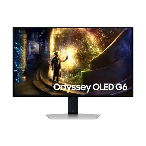 Ecran PC Gaming Samsung Odyssey OLED G6 27 240 Hz QHD Gris LS27DG612SUXEN