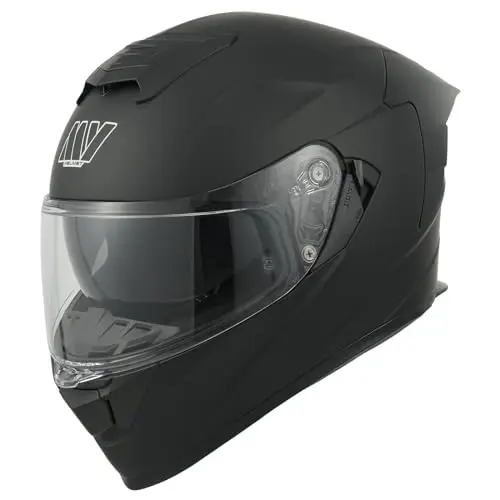 MY Casque de Moto intégral avec visière Pare-Soleil pour Homme et Femme, Homologation ECE 22.06, modèle MY-936