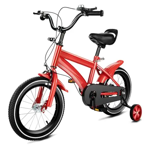 AOOUNGM Kinderfahrrad Vélo enfant 14 pouces