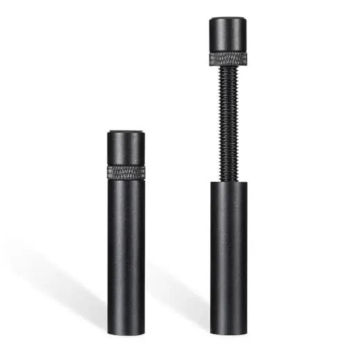 Bewudy 1 support pour carte graphique, support GPU, support de carte graphique, réglable en hauteur, base de carte graphique, base en alliage d'aluminium, support GPU avec aimant (75 mm à 120 mm, noir