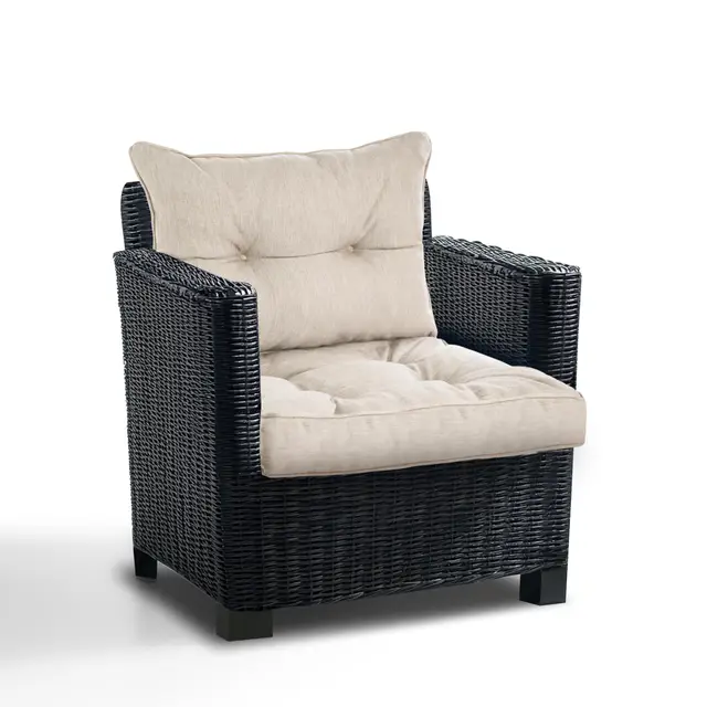 Best Wool Coussin de Jardin en Rotin