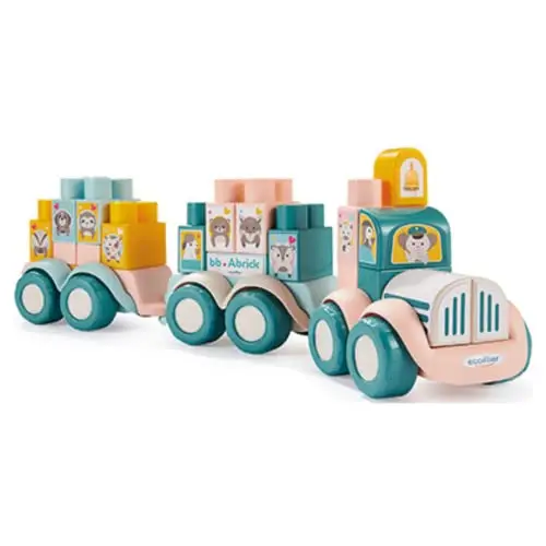 ecoiffier 7918 train des animaux abrick