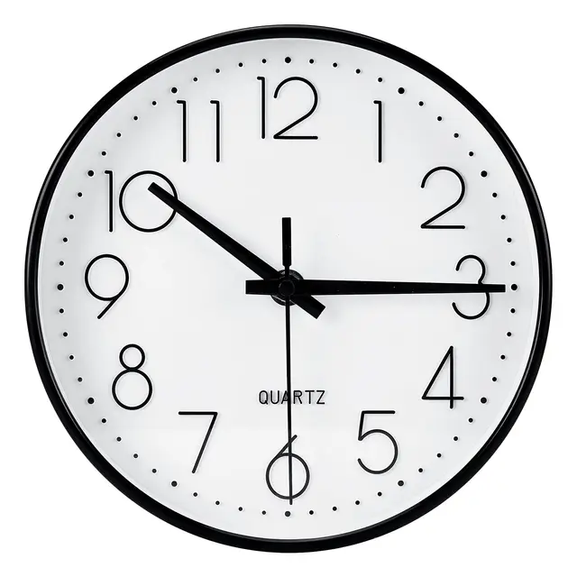 Sprifityy Horloge Murale Silencieuse