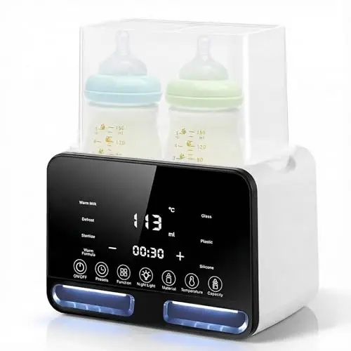 Carehabi Chauffe-biberon 4-en-1