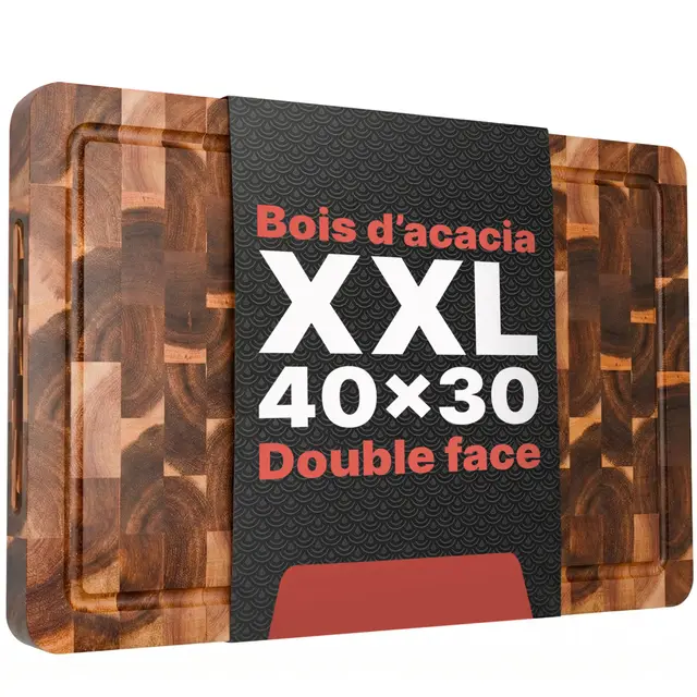 Matakumi Planche à découper en bois d'acacia