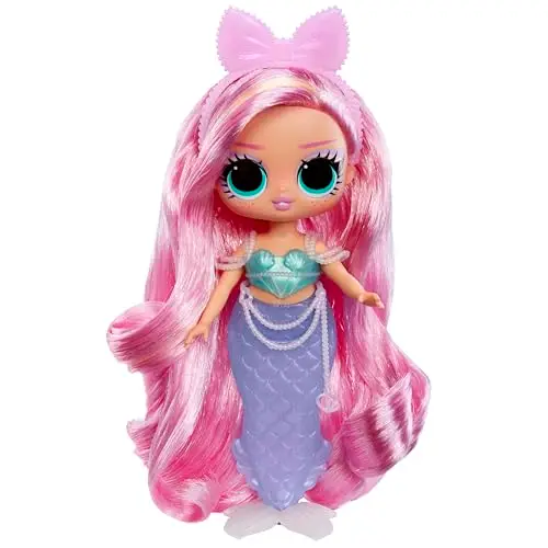 L.O.L. Surprise! Tweens - Mermaid Lola Waves - Poupée Mannequin avec Queue de Sirène de Couleur Changeante, Nageoire Mobile et Accessoires - Jouets pour Enfants et Collectionneurs à Partir de 4 Ans