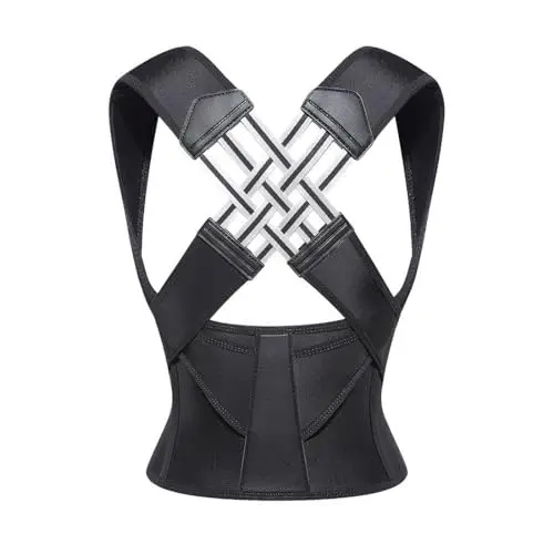 Correcteur de Posture,Ceinture Dorsale dos Redresse dos Femme Homme,Adjustable Back Posture Belt,Soutien de la Colonne Vertébrale et des épaules,Soulagement des Douleurs Au Cou et Aux(XXL)