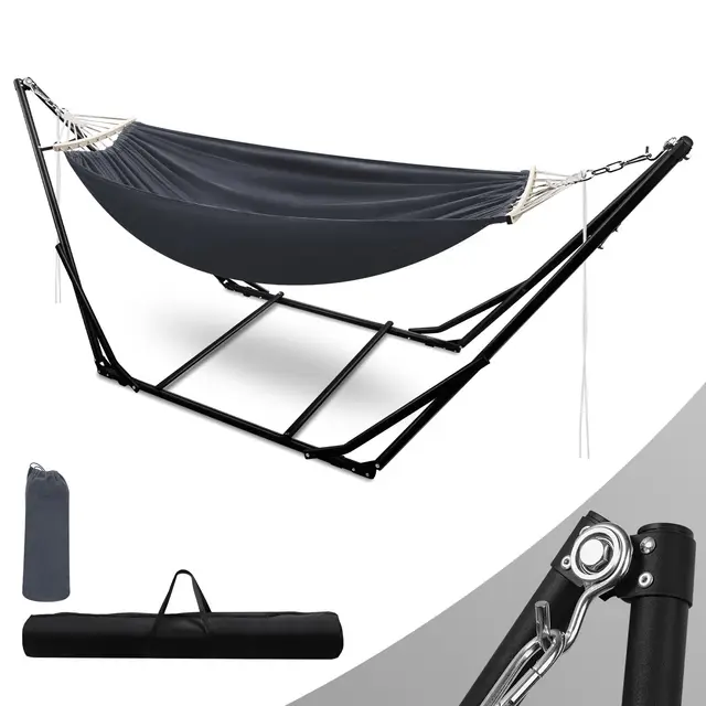 Ollewiellan Hamac Pliable Métal