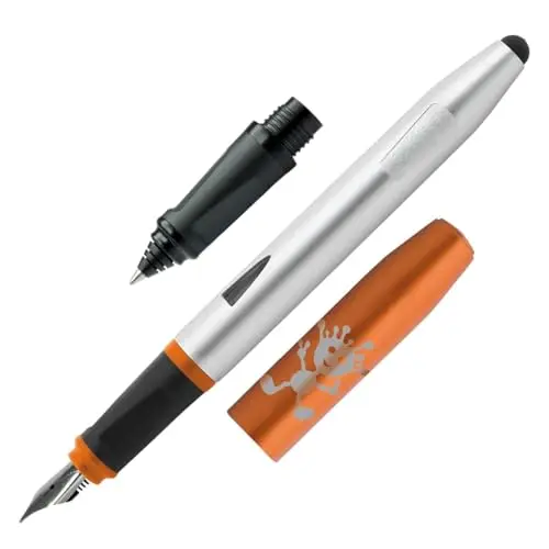 En Ligne x250 a25024 – Set d'écriture Two in One Switch, plume et embouchure, Roller, Orange
