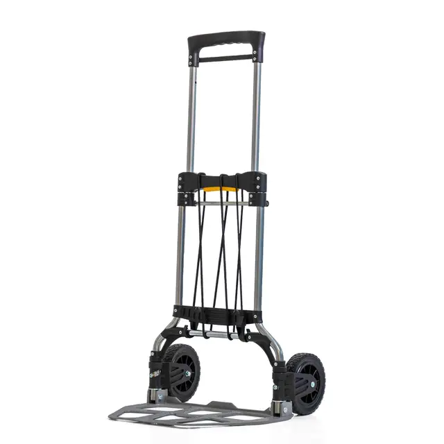 Zero Diable Compact Pliable et résistant Charge 160 kg ou 90 kg (160 kg) Grise