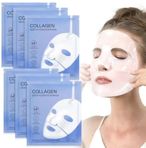 AIKUWWOIRQIA Masque Collagène Visage