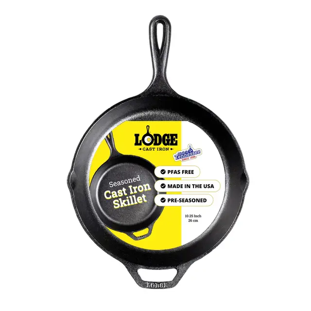 Lodge L8SK3 Poêle en fonte 26cm