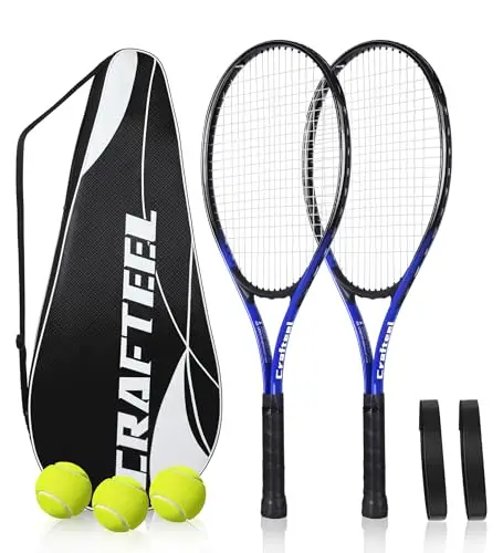 Crafteel Raquettes de Tennis Débutant