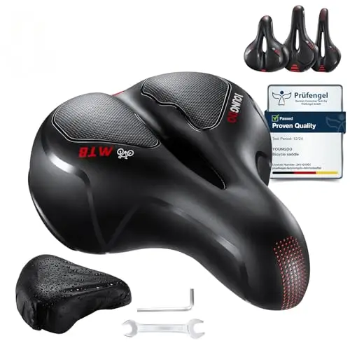 YOUNGDO Selle Vélo Gel Confort