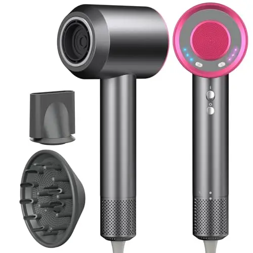AIUNAOM Sèche-Cheveux Ionic 1600W