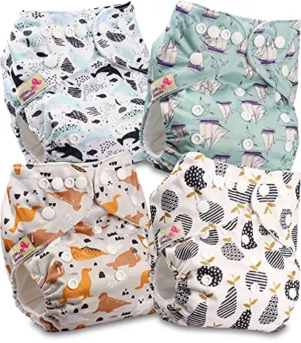 Littles & Bloomz Couches Lavables
