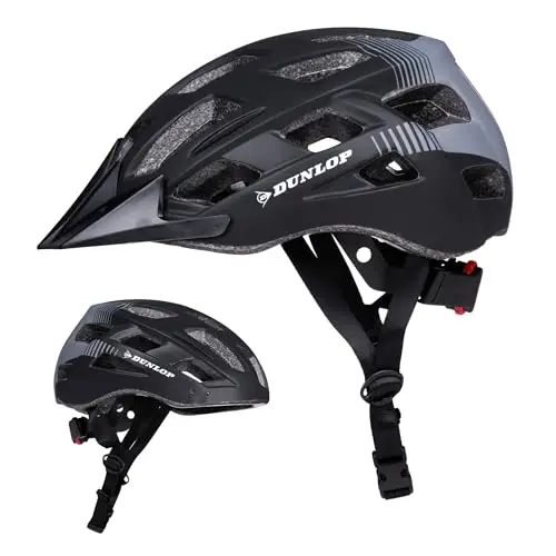 Dunlop S7924094 Casque vélo LED