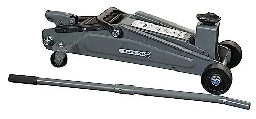 Cric hydraulique Rouleur 2,25T, spécial SUV, 4x4, Break, Hauteur de Levage de 190 à 535 mm, Gris