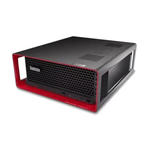 Lenovo - 30HH002XUS ThinkStation P8 30HH002XUS Workstation - 1 x AMD Ryzen Threadripper PRO Dodeca-core (12 Core) 7945WX 4.70 GHz - 64 Go DDR5 SDRAM - 2 To SSD - Puce AMD WRX90 - Windows