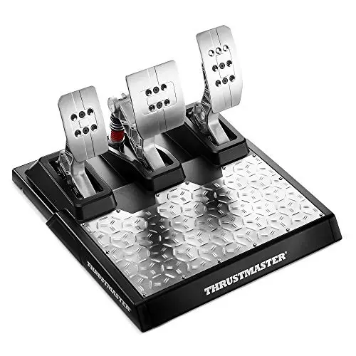 Thrustmaster T-LCM Load Cell Pedal Set - Pédales de course de haute précision avec force de freinage réglable pour PC, PS4, PS5, Xbox One et Xbox Series X|S