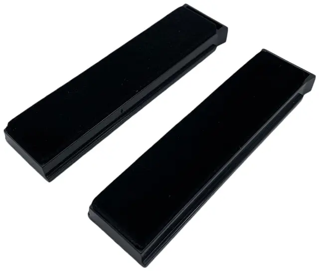 SPINCARE 2X Brosses de Nettoyage en Velours de Rechange pour Machine de Nettoyage de Disques Coussins en Velours Plus Doux avec Mécanisme de Verrouillage | Nettoyeur Amélioré des Disques Vinyles
