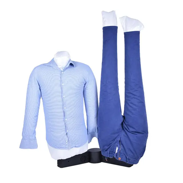 Mannequin de séchage et repassage 2 en 1 chemise et pantalon Dry Magic 2.0, Blanc
