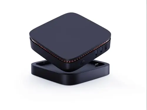 Générique Mini PC, 12th Alder Lake N-95 (up to 3.40 Ghz), 16GB DDR4 512GB SSD Mini Computer with Win 11 Pro | WiFi 5 | BT 4.2 | 4K UHD | RGB | RJ45, for Office Home Theatre