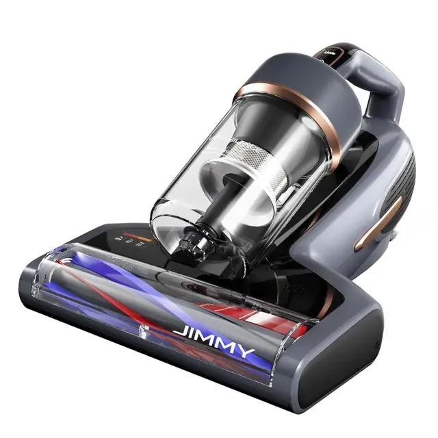 Jimmy BX7 Pro Max Aspirateur Anti-acariens 700W, aspirateur de lit avec lumière UV-C, 65 ℃ et Chauffage au graphène, capteur de poussière, Fonction ions négatifs, écran LED, pour Matelas