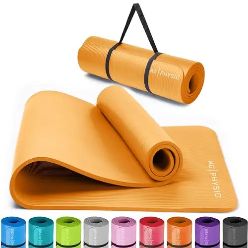 KG PHYSIO Tapis de Yoga Antidérapant