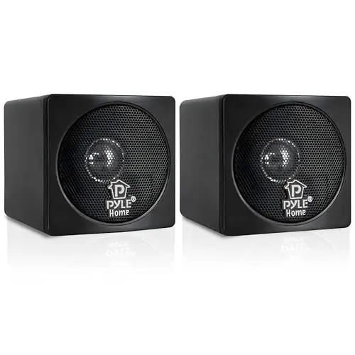 Pyle Home Mini Cubes Enceinte bibliothèque