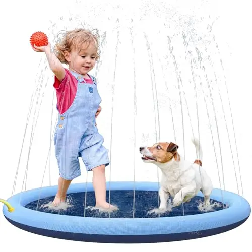 AMIPOW Tapis Arroseur Enfant