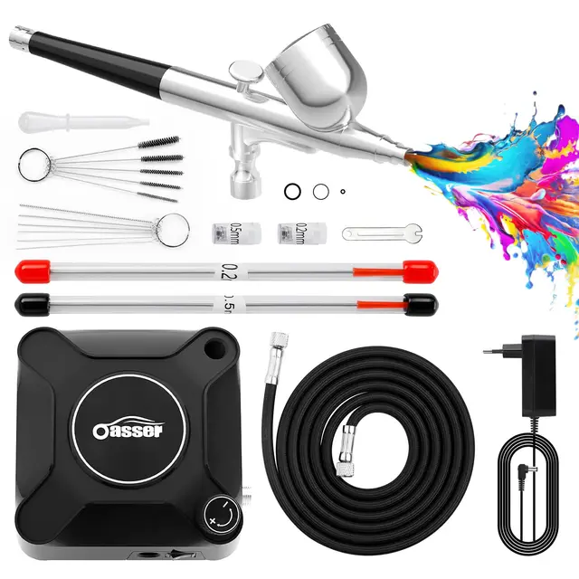 oasser kit aerographe compresseur