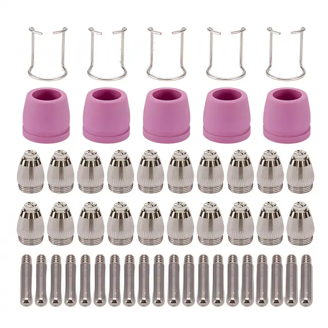 Lot de 50 buses de coupe plasma AG-60 SG-55 WSD-60 - Buses de coupe - Accessoires adaptés pour CUT-60 CUT50P CUT50