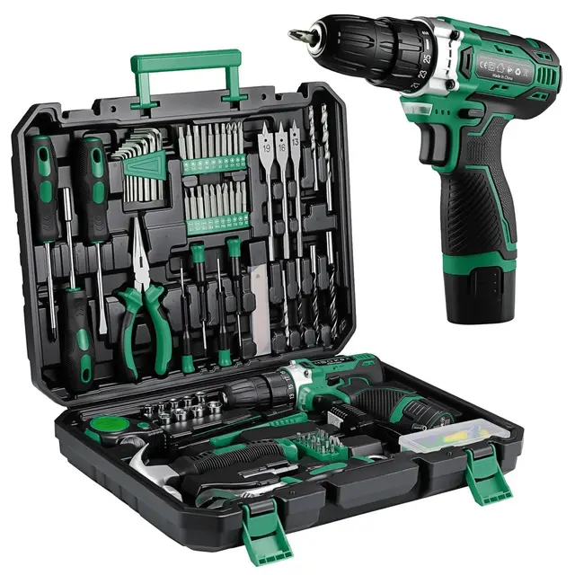 TLGREEN Boîte à outils 138 pièces