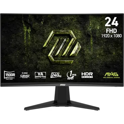 MSI MAG 245C Écran gaming incurvé