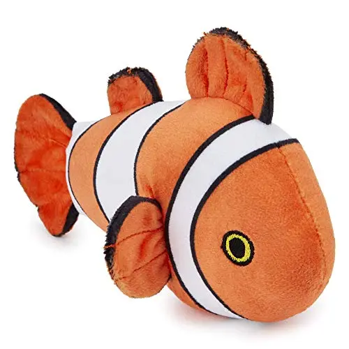 Zappi Co Peluche Douce et Moelleuse pour Enfants - Animaux en Peluche Parfaits pour des Compagnons de Jeu Douillets et Agréables pour Les Enfants (12-15 cm) (Poisson Clown)