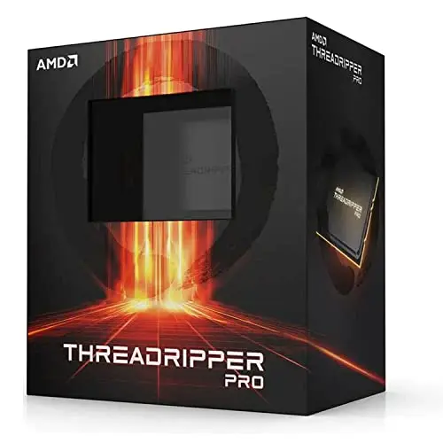 AMD Ryzen Threadripper Pro 5955WX Processeur (16 Coeurs/32 Threads, 280W TDP, Socket SWRX8, Cache 72 MB, jusqu'à 4.5 GHz Fréquence Boost, pas de Ventilateur)
