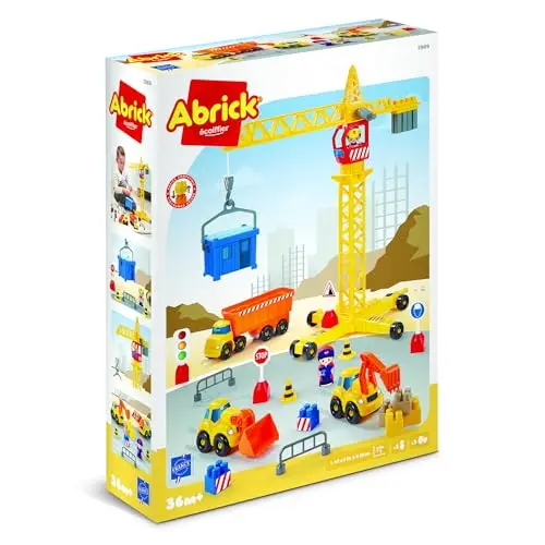 ecoiffier 2969 abrick jeu construction