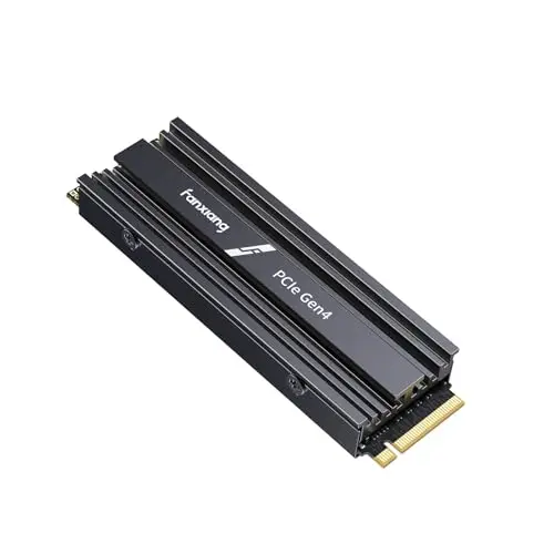 fanxiang 1To SSD NVMe M.2 PCIe Gen4x4 avec Dissipateur Thermique Jusqu'à 7100Mo/s en Lecture - SSD Interne 1 to Compatible avec PS5, PC, Ordinateur Portable pour Les Gamers et Professionnels - S880E