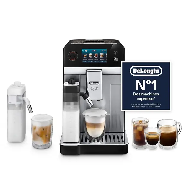 De'Longhi Eletta Ultra Machine à Café Automatique