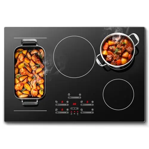 KICHPOWER Plaque induction 5 feux
