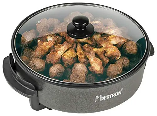 Bestron AHP1800Z Poêle électrique XL