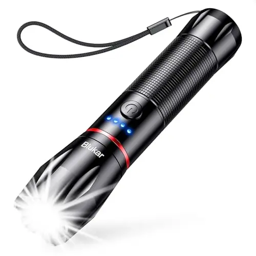 Blukar Lampe Torche LED Rechargeable