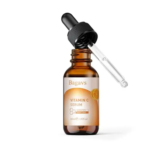 Serum Vitamine C pour le Contour des Yeux et les Soins,le Visage et le Corps,Serum Visage avec Acide Salicylique,Collagene et Acide Hyaluronique,Niacinamide,Skincare Routine