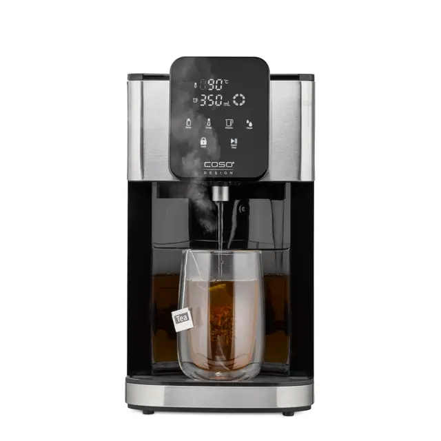 CASO HW 1660 Distributeur d'eau chaude - de l'eau chaude en quelques secondes, réservoir d'eau amovible de 4 litres, de 40 à 100°C, Idéal pour les familles et les restaurateurs
