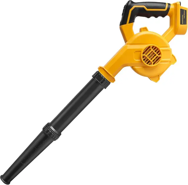 Powarobor Souffleur de Feuilles sans Fil Compatible avec Batterie Dewalt 18V XR Souffleur électrique Puissant pour Jardin, pelouse, Feuilles, souffleuse à Neige, aspirateur d'ordinateur de Voiture