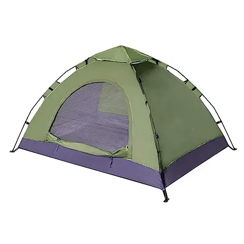 Tente de Camping 2 Personnes, Ultra légère Tente 2 Places imperméable Facile à Installer, Petite Taille, Tent dôme pour l'extérieur, Emballage vélo, Trekking