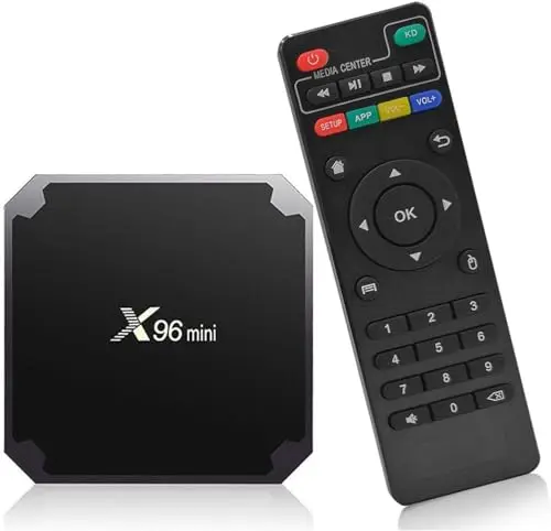 Box Android TV 4K X96 Mini Android TV Box 2Go/16Go Lecteur Multimédia de Diffusion en Continu Android 11 Best Chip Quad Core Chipset 64 Bits X96 Mini 2GB/16GB boitier TV